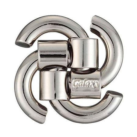 University Games-Hanayama Cast Puzzle - Galaxy - Level 3-30827-Legacy Toys