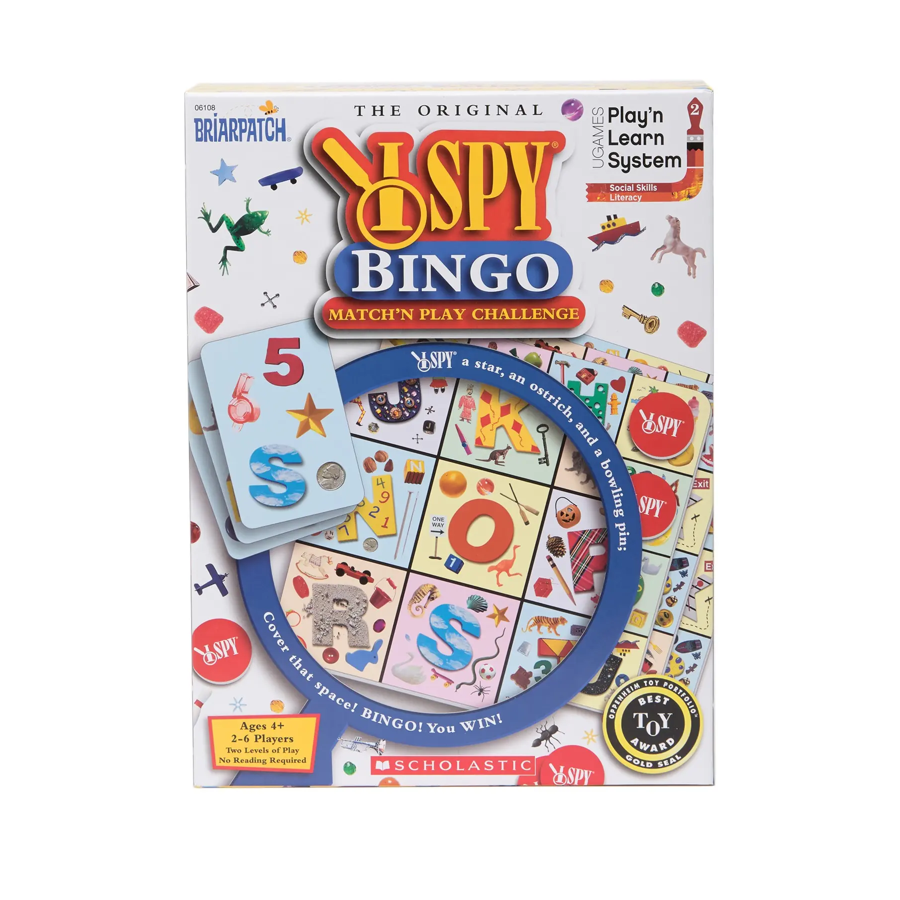 University Games-I SPY Bingo Game-06108-Legacy Toys