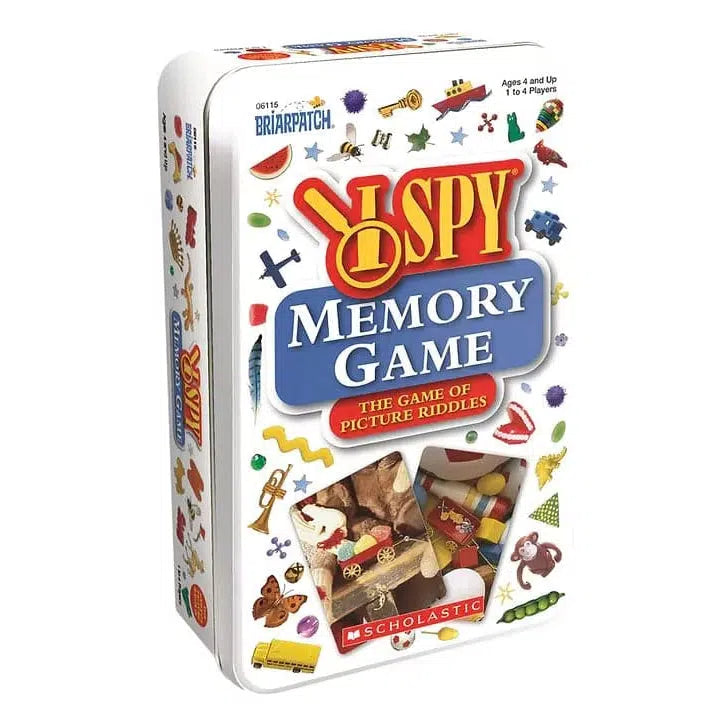University Games-I SPY Memory Travel Tin-06115-Legacy Toys