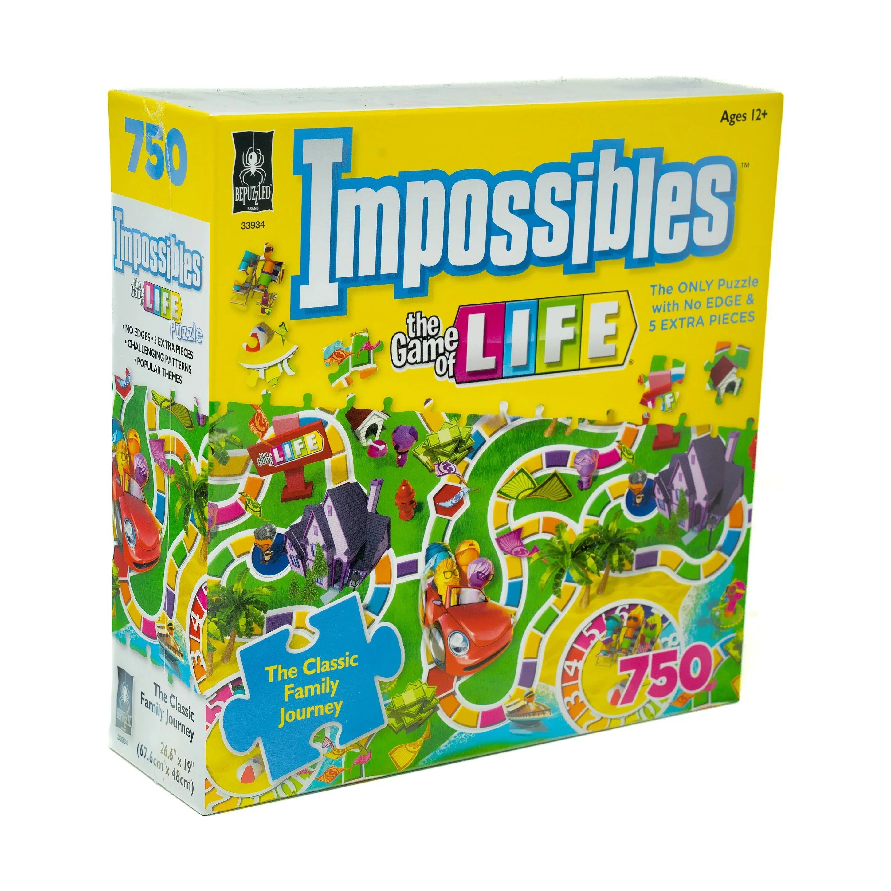 University Games-Impossibles Game Of Life 750 Piece Puzzle-33934-Legacy Toys