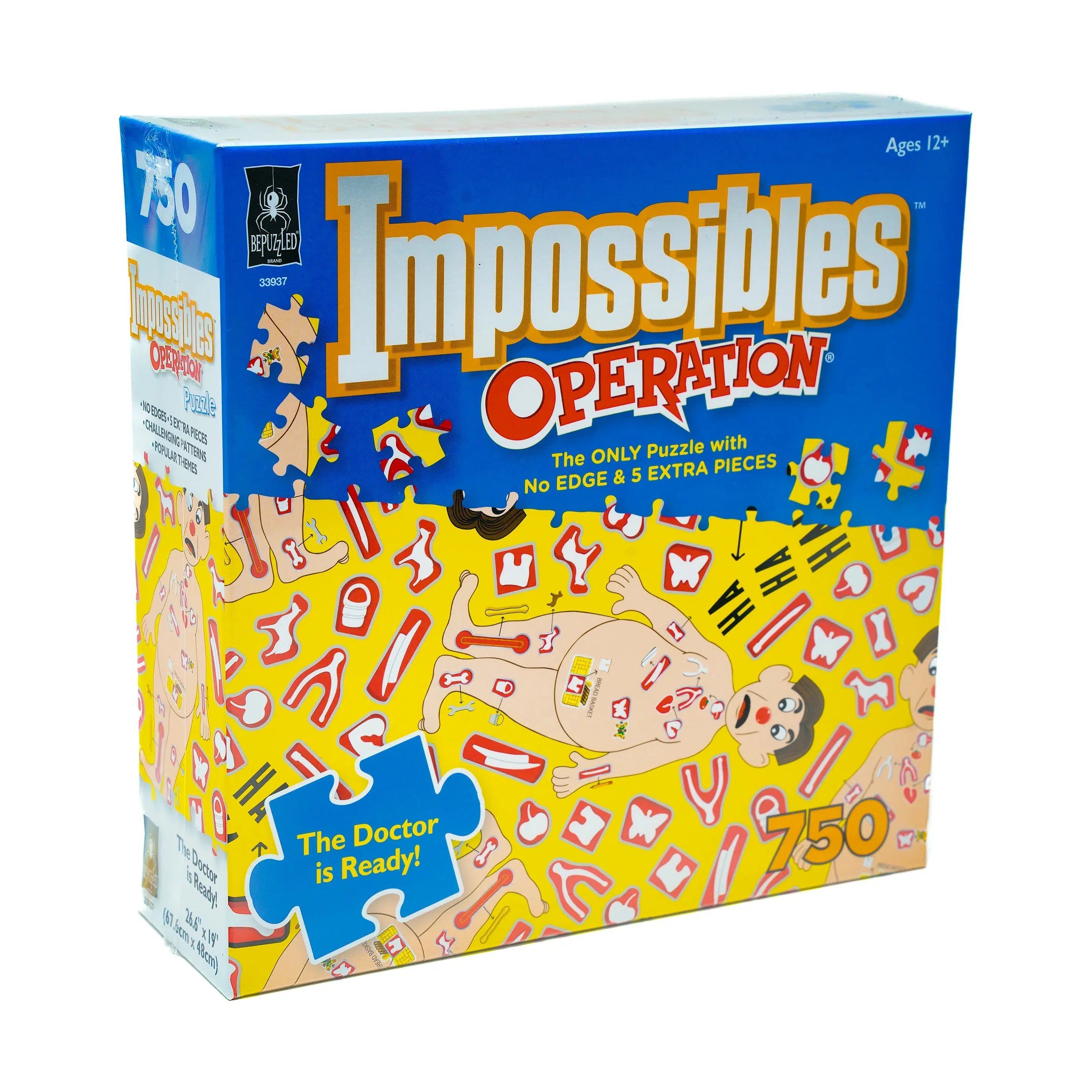 University Games-Impossibles Operation Puzzle 750 Piece Puzzle-33937-Legacy Toys
