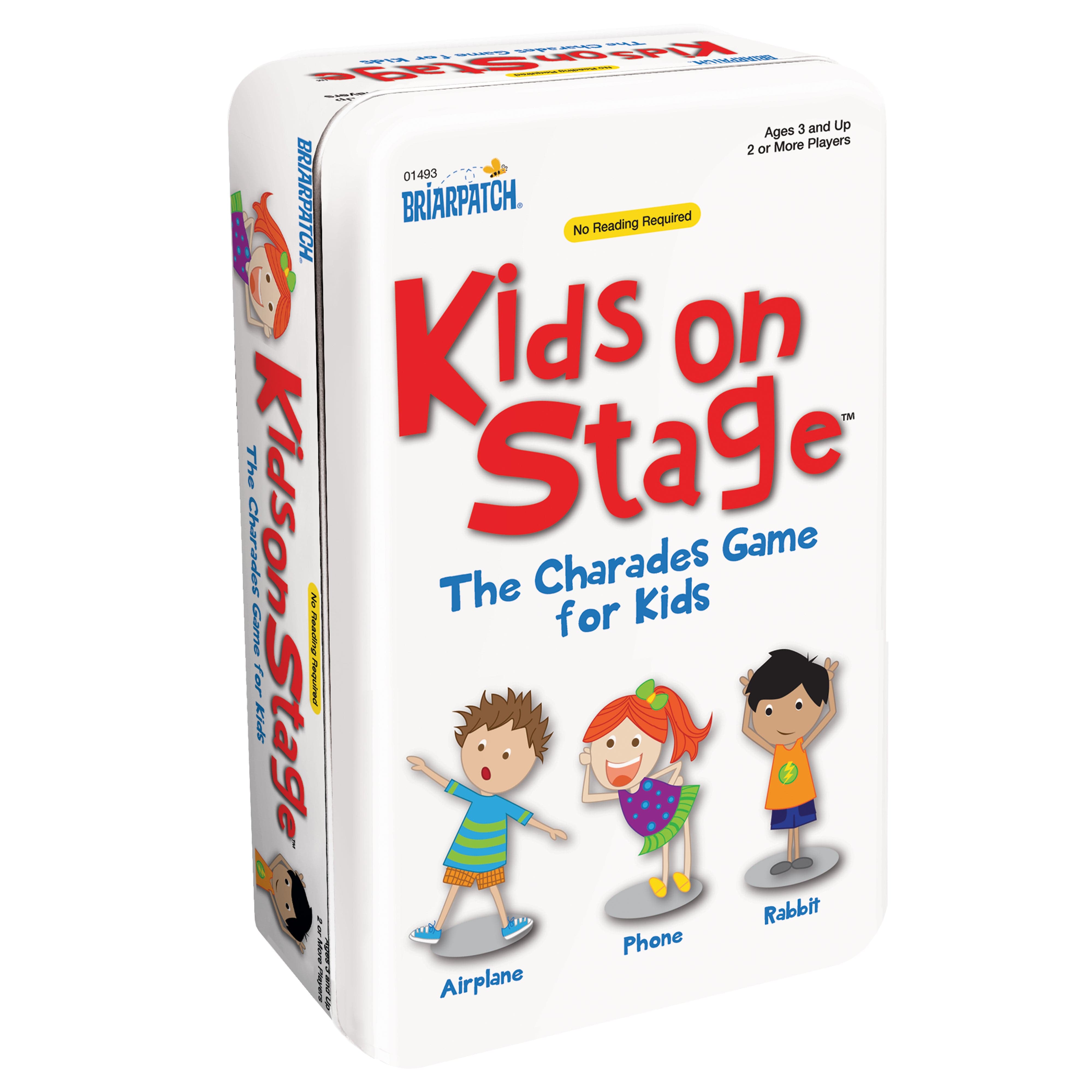 University Games-Kids on Stage Charades Game Tin-01493-Legacy Toys