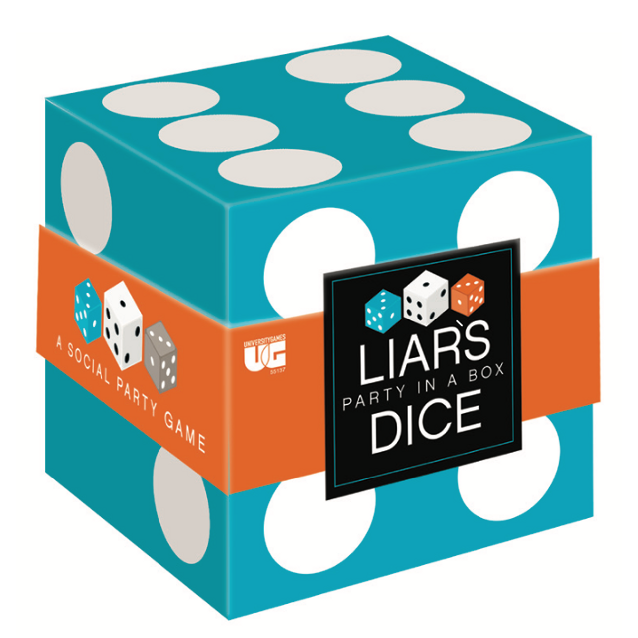 University Games-Liar's Dice Party in a Box-55135-Legacy Toys