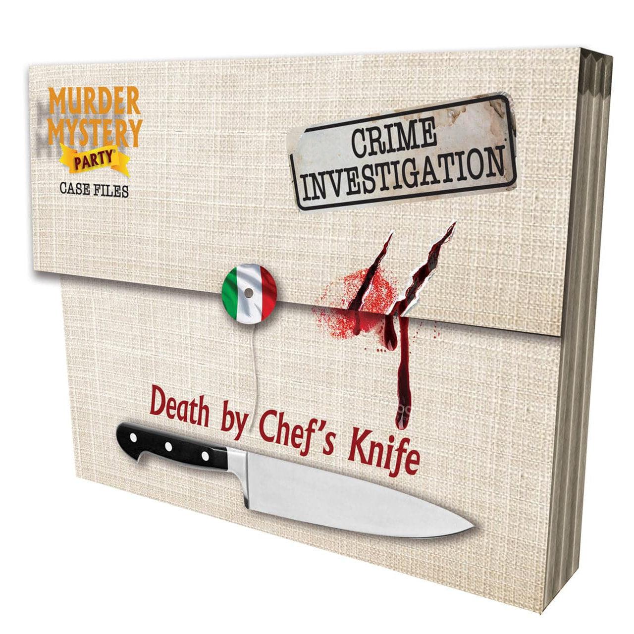 University Games-Murder Mystery Game - Death by Chef's Knife-33283-Legacy Toys