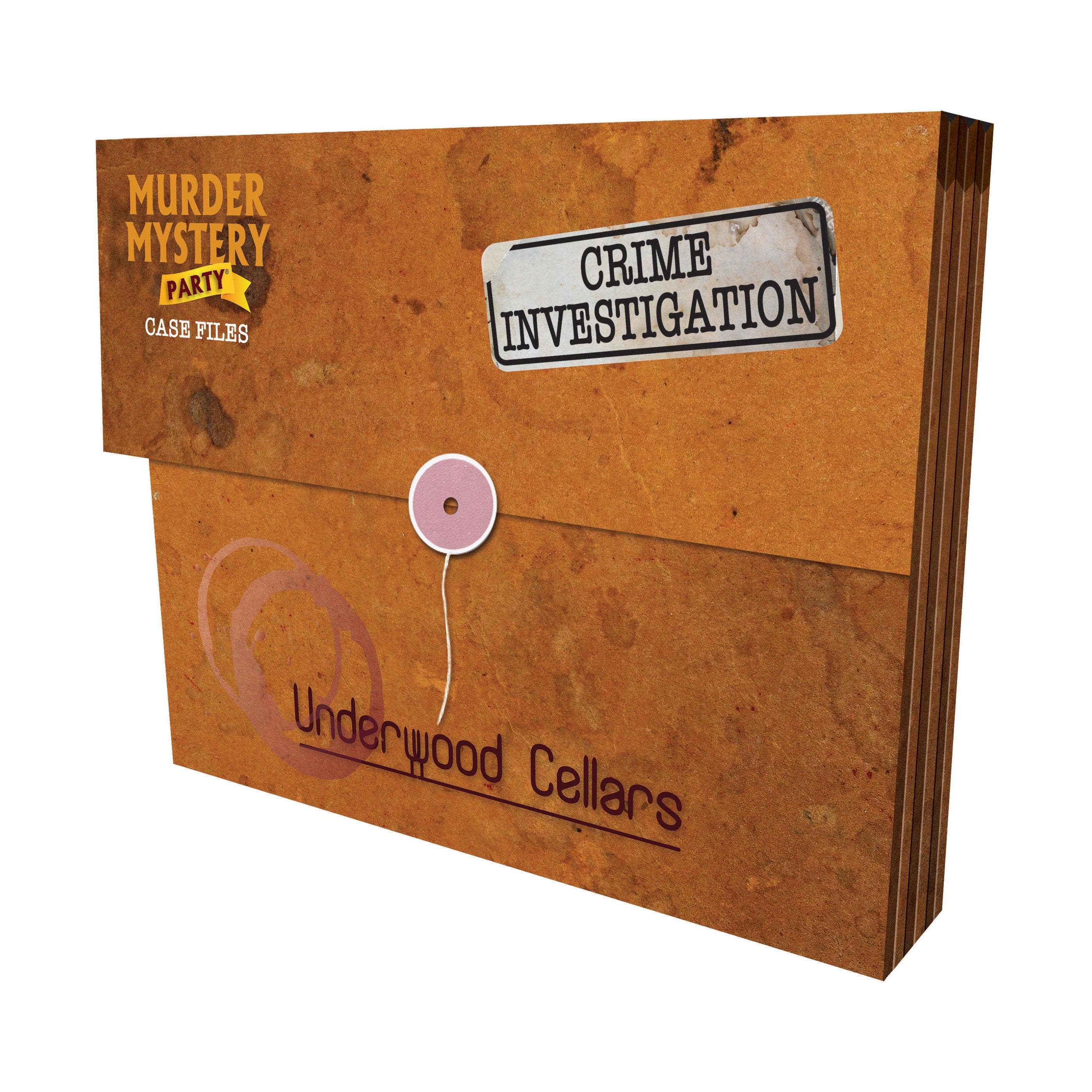 University Games-Murder Mystery Game - Underwood Cellars-33280-Legacy Toys