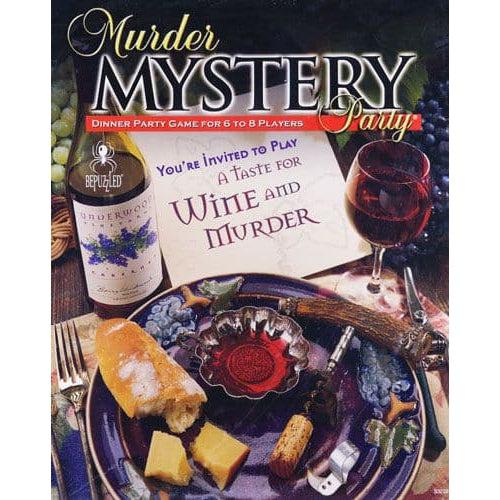 University Games-Murder Mystery Party Game - A Taste for Wine and Murder-33202-Legacy Toys