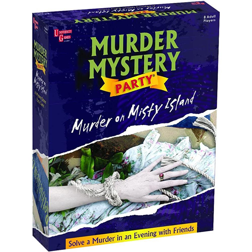 University Games-Murder Mystery Party Game - Murder on Misty Island-33209-Legacy Toys