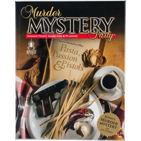 University Games-Murder Mystery Party Game - Pasta, Passion & Pistols-33201-Legacy Toys