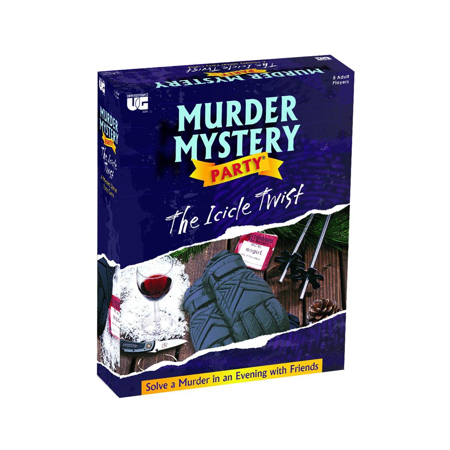 University Games-Murder Mystery Party Game - The Icicle Twist-33206-Legacy Toys