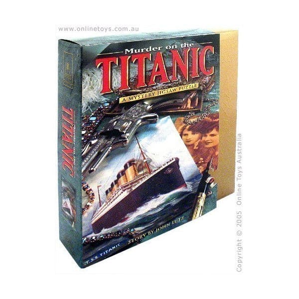 University Games-Murder on the Titanic - Mystery Jigsaw Puzzle 1,000 Piece-33101-Legacy Toys