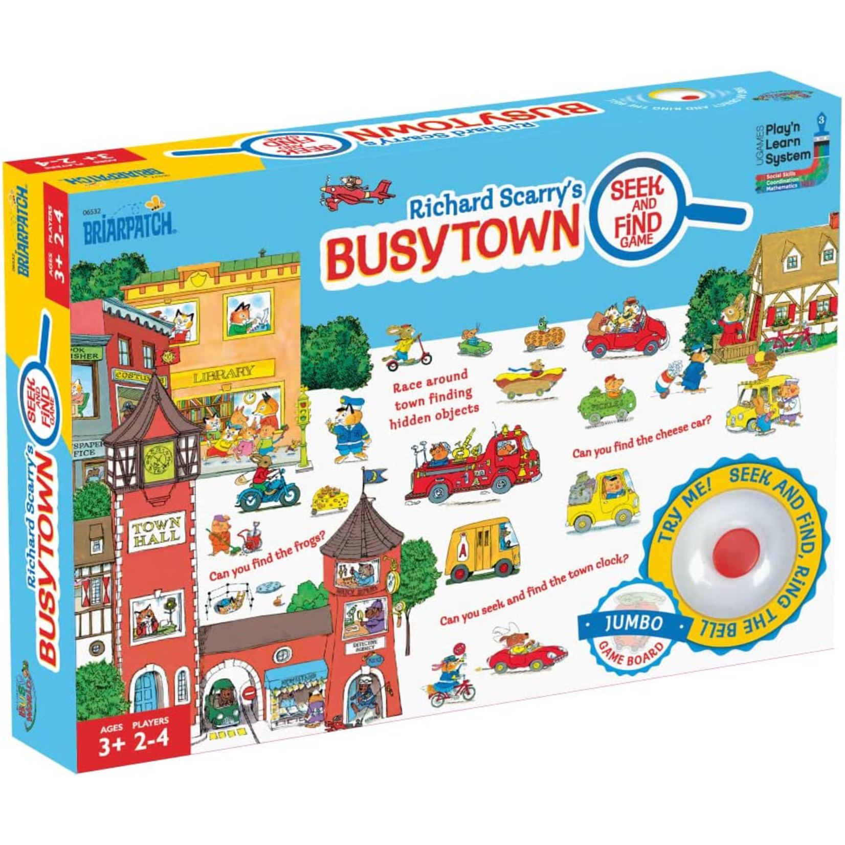 University Games-Richard Scarry’s Busytown Seek and Find Game-06532-Legacy Toys