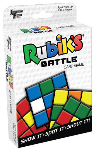 University Games-Rubik's Battle Card Game Tuck Box-1813-Legacy Toys