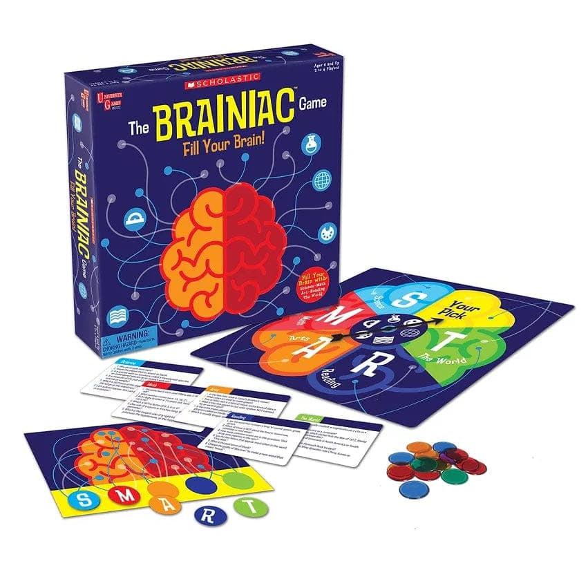 University Games-Scholastic The Brainiac Game-00702-Legacy Toys