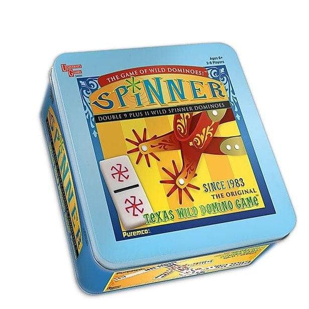 University Games-Spinner Wild Dominoes Game-54801-Legacy Toys