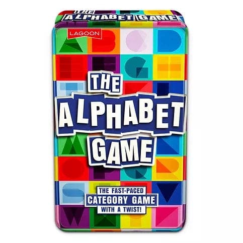 University Games-The Alphabet Game Tin-09103-Legacy Toys