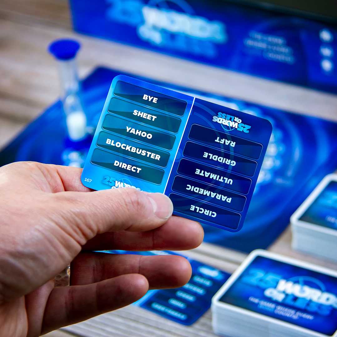 USAopoly-25 Words Or Less-PA142-738-Legacy Toys