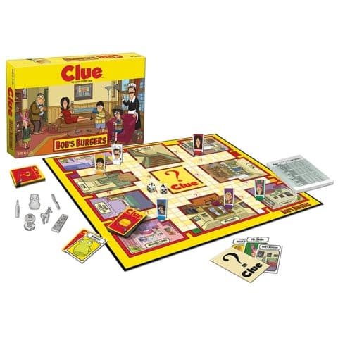 USAopoly-Bob's Burgers Clue Game-CL006-443-Legacy Toys