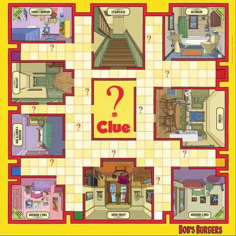 USAopoly-Bob's Burgers Clue Game-CL006-443-Legacy Toys