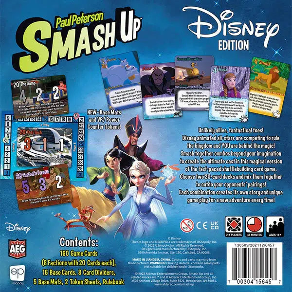USAopoly-Disney Smash Up-SM004-000-Legacy Toys