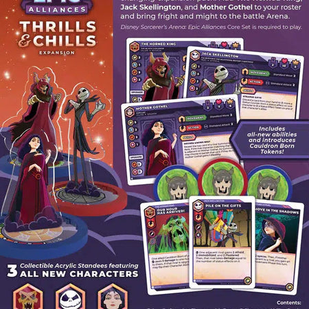 USAopoly-Disney Sorcerer's Arena: Epic Alliances - Thrills & Chills Expansion-700304156891-Legacy Toys