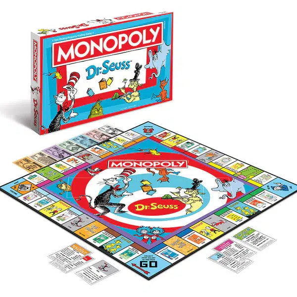 USAopoly-Dr. Seuss Monopoly Game-MN154-000-Legacy Toys