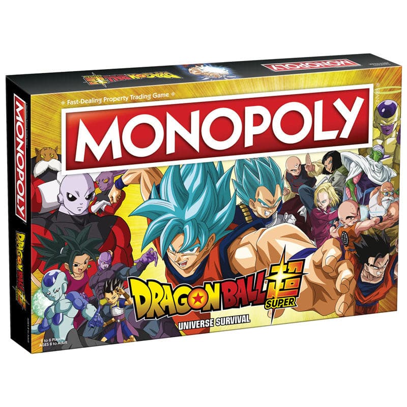 USAopoly-Dragon Ball: Super Monopoly Game-MN113-565-Legacy Toys