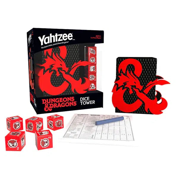 USAopoly-Dungeons and Dragons Yahtzee-YZ056-370-Legacy Toys