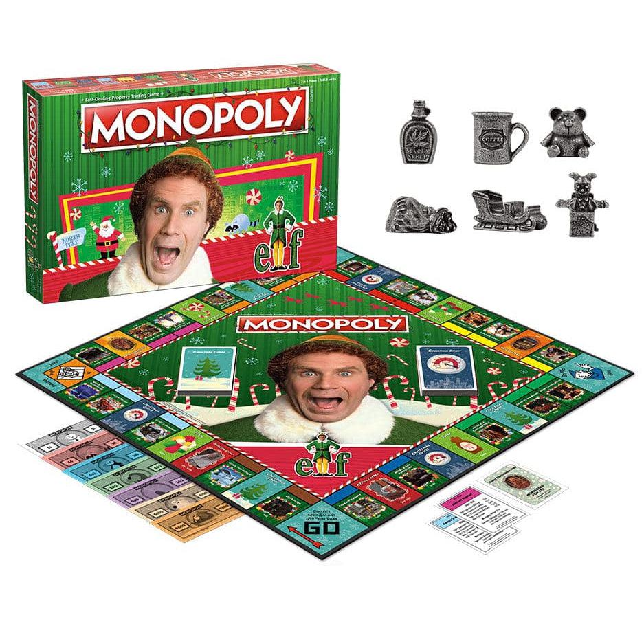 USAopoly-Elf Monopoly Game-MN010-595-Legacy Toys