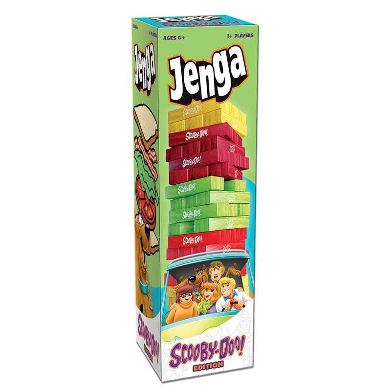 USAopoly-Jenga: Scooby-Doo Edition-JA010-001-Legacy Toys
