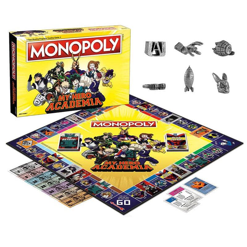 USAopoly-My Hero Academia Monopoly Game-MN128-631-Legacy Toys