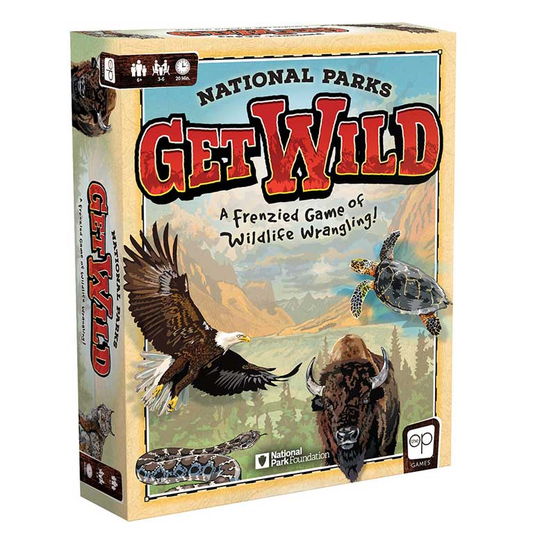 USAopoly-National Parks Get Wild-PA025-000-Legacy Toys