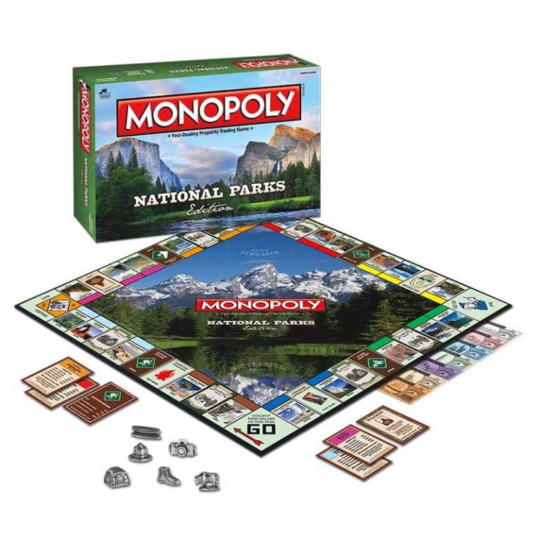 USAopoly-National Parks Monopoly Game--Legacy Toys