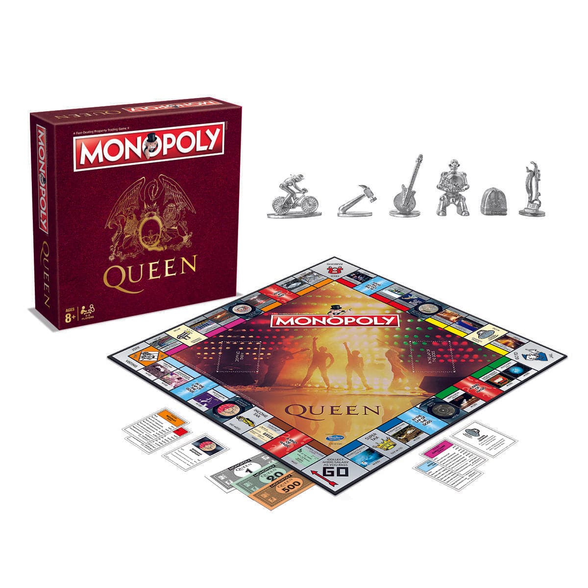 USAopoly-Queen Monopoly Game-MN073-693-Legacy Toys