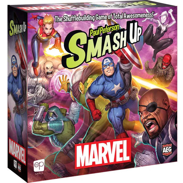 USAopoly-Smash Up: Marvel-SM011-000-Legacy Toys