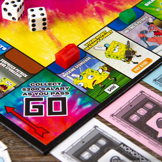 USAopoly-Spongebob Squarepants Meme Monopoly Game-MN096-712-Legacy Toys