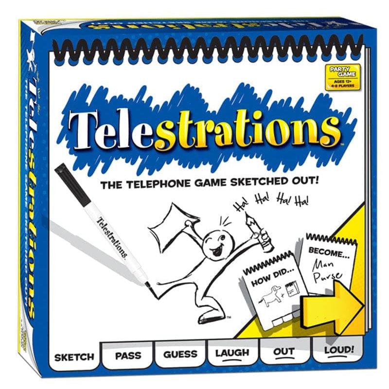 USAopoly-Telestrations 8 Player - The Original-PG000-264-Legacy Toys