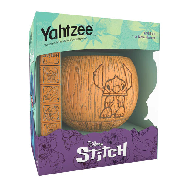 USAopoly-YAHTZEE: Disney Stitch-YZ004-679-Legacy Toys