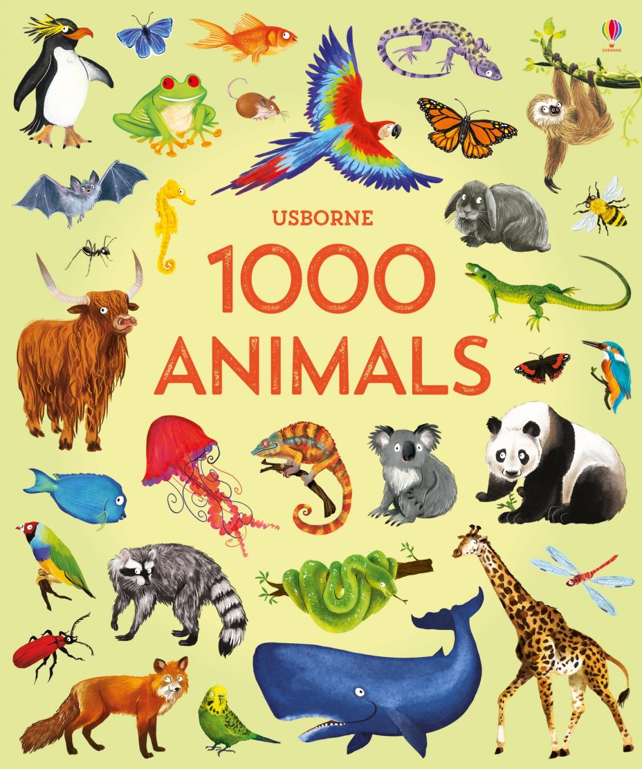 Usborne Books-1000 Animals-543792-Legacy Toys