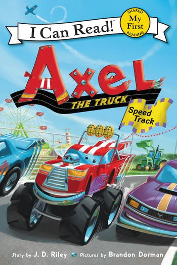 Usborne Books-Axel the Truck: Speed Track-006269278X-Legacy Toys