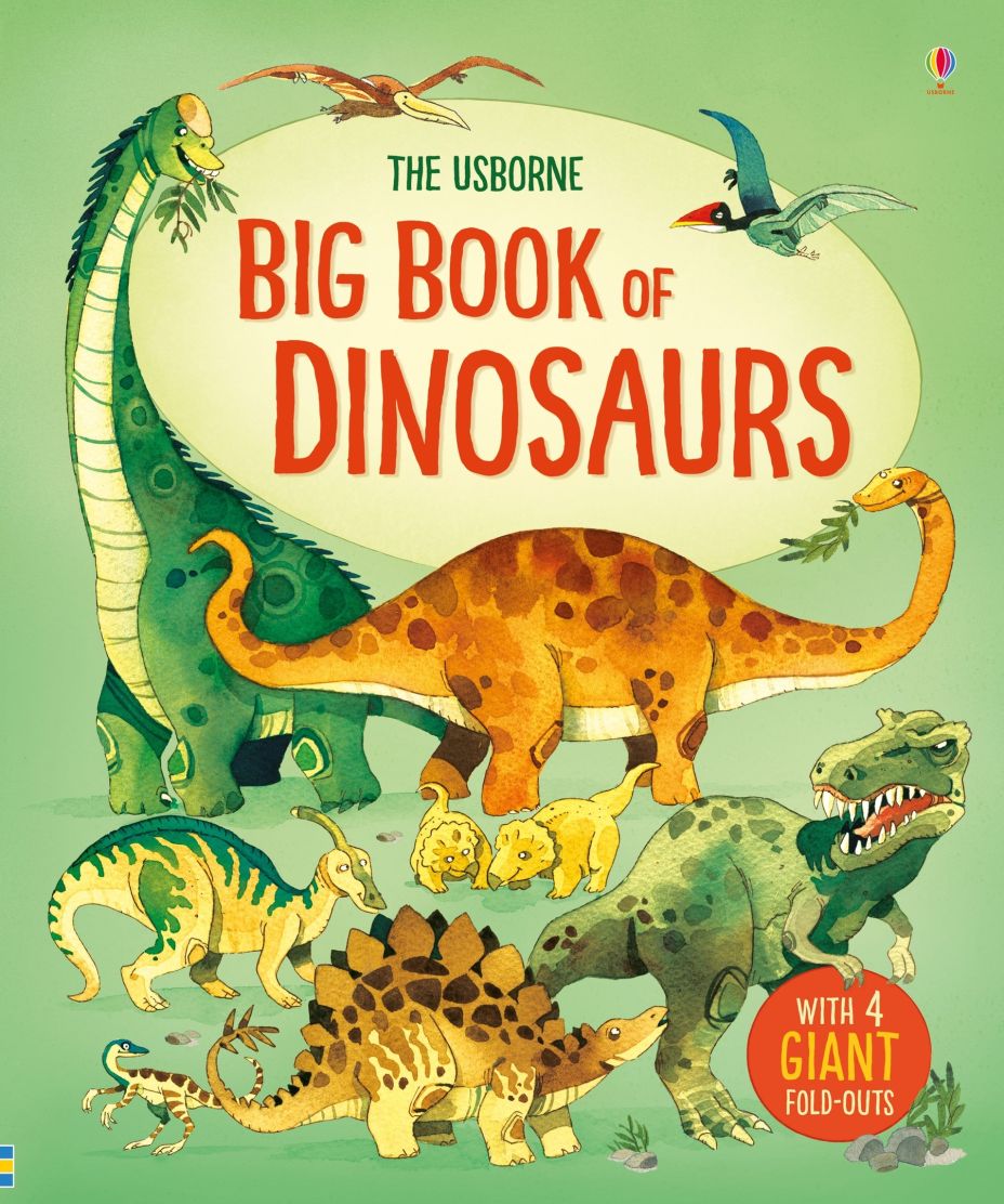 Usborne Books-Big Book of Dinosaurs-556860-Legacy Toys
