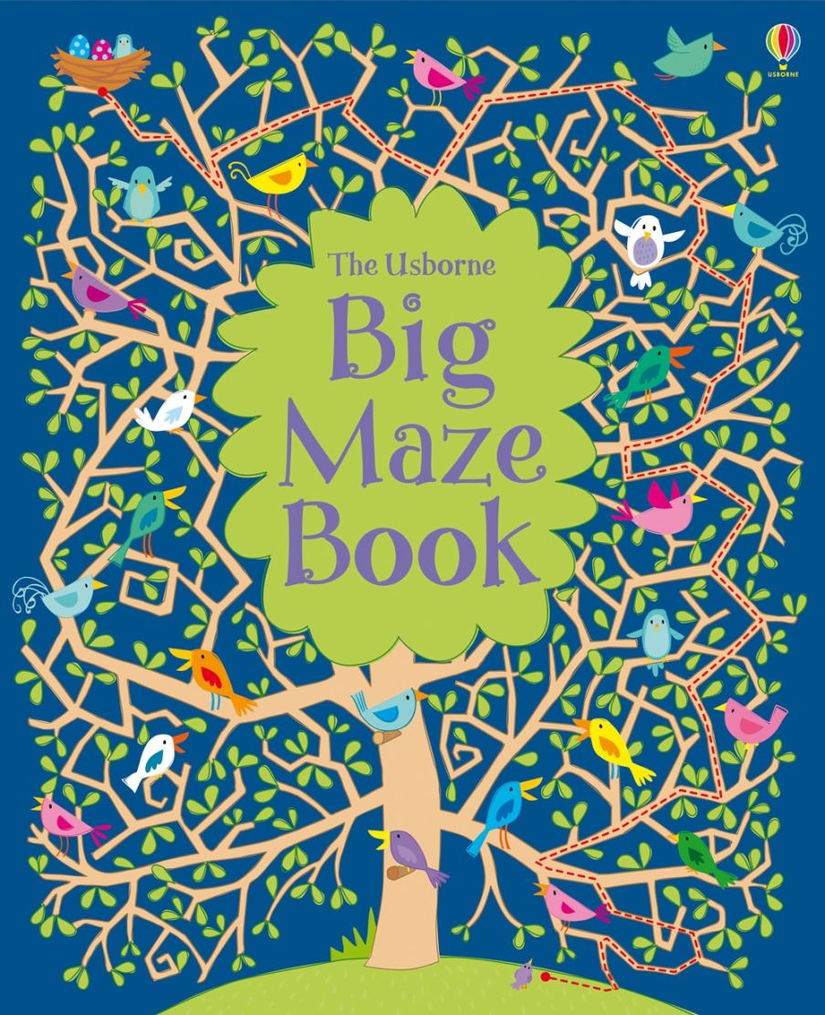 Usborne Books-Big Maze Book-317708-Legacy Toys
