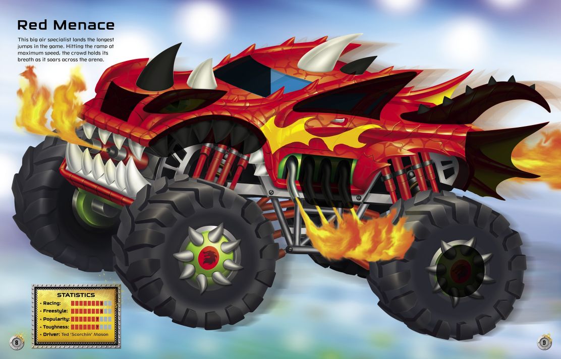 Monster Truck Dino | Sticker