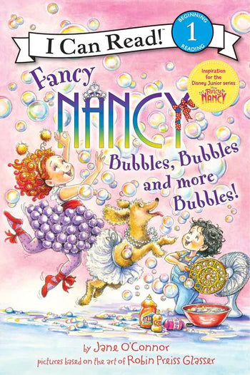 Usborne Books-Fancy Nancy: Bubbles, Bubbles, and More Bubbles!-0062377892-Legacy Toys