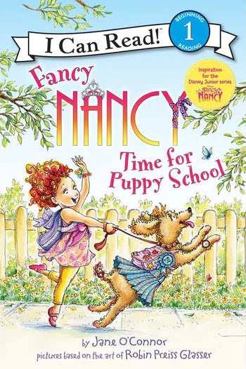 Usborne Books-Fancy Nancy: Time for Puppy School-0062377868-Legacy Toys