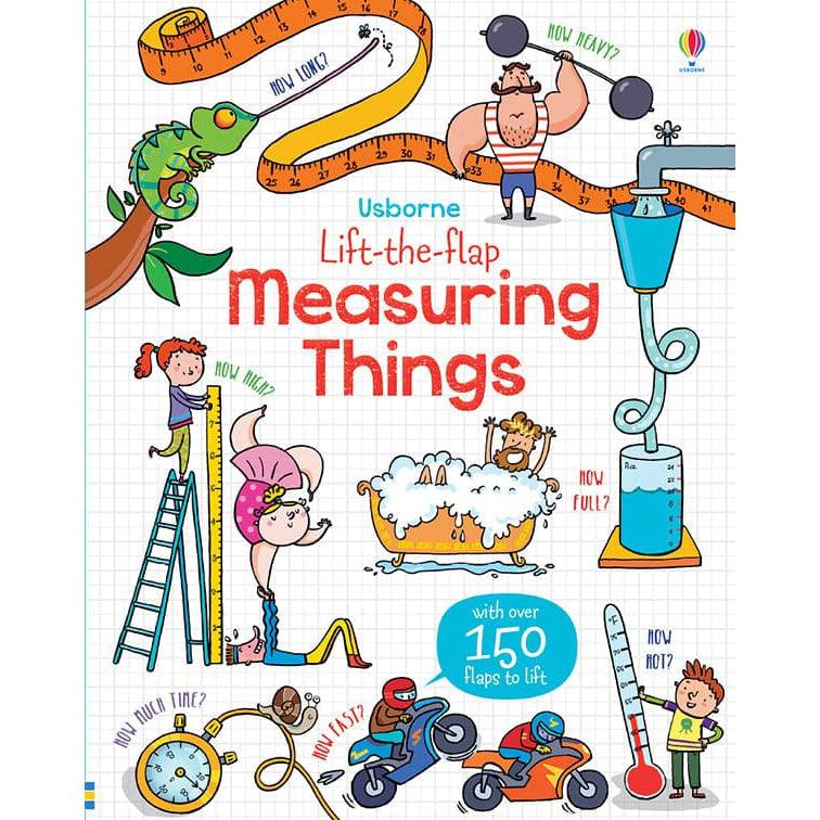 Usborne Books-Lift the Flap Book Measuring Things-540227-Legacy Toys