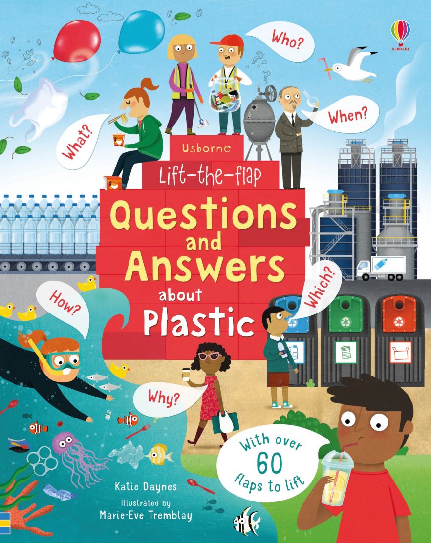 Usborne Books-Lift the Flap First Questions and Answers about Plastic-0794547613-Legacy Toys