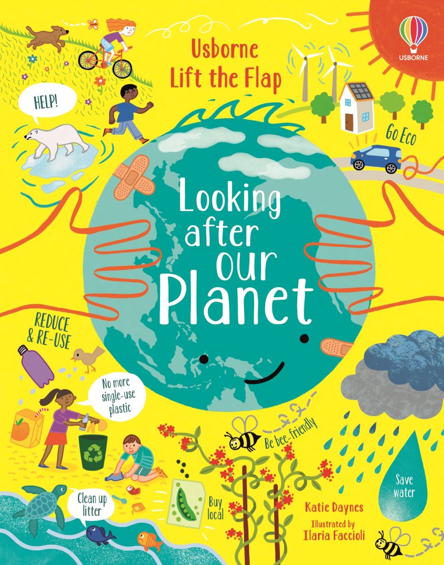 Usborne Books-Lift the Flap Looking After Our Planet-319979-Legacy Toys