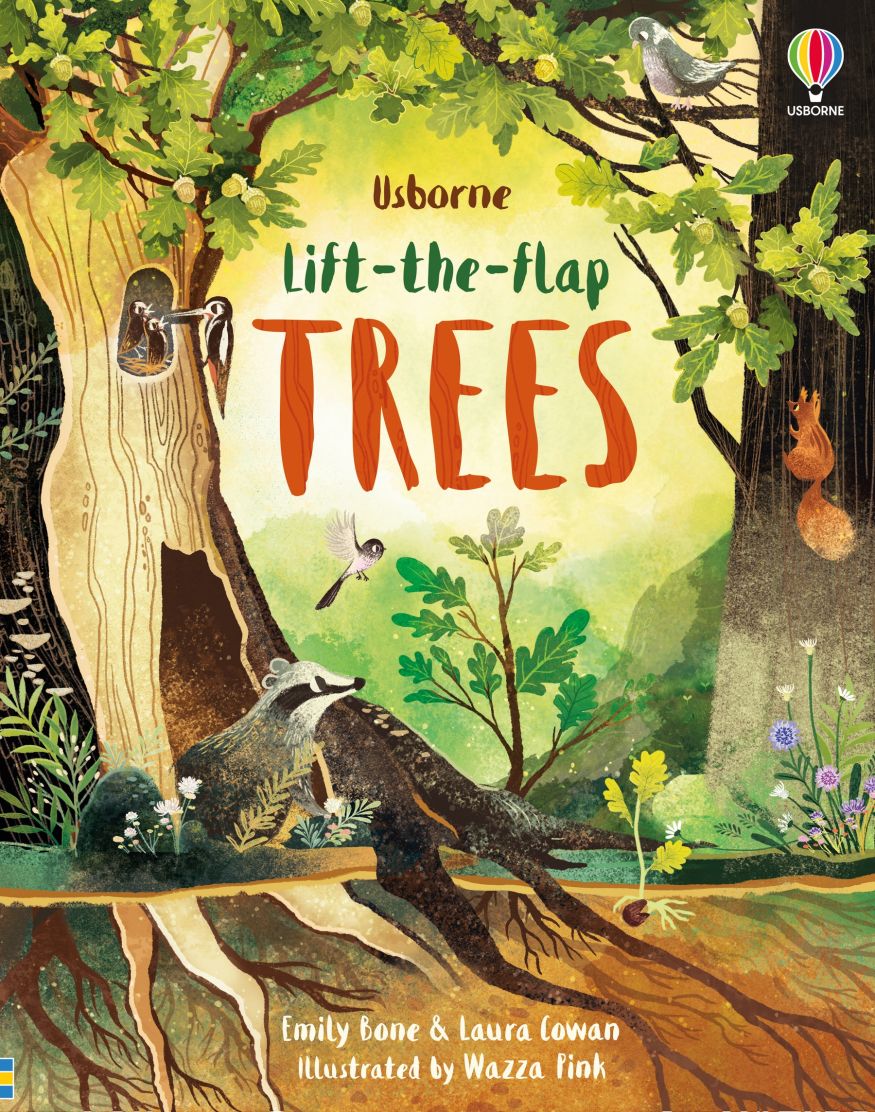 Usborne Books-Lift the Flap Trees-553081-Legacy Toys
