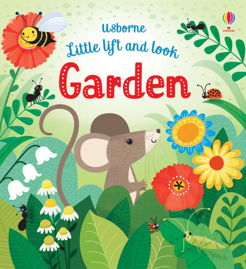 Usborne Books-Little Lift and Look Garden-54488-Legacy Toys