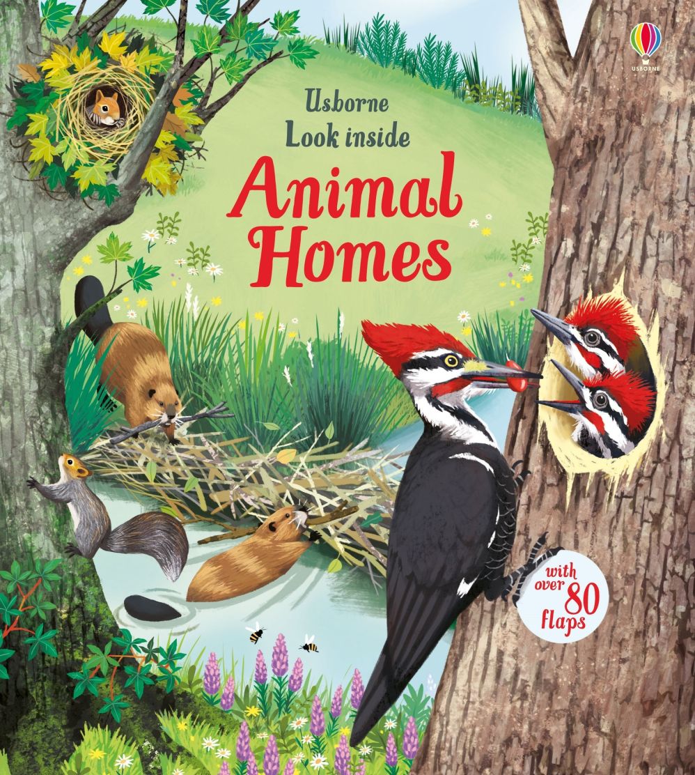 Usborne Books-Look Inside Animal Homes-318538-Legacy Toys